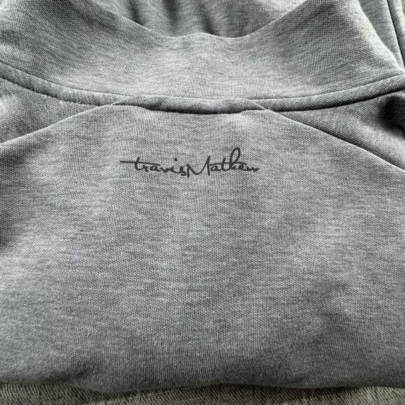 Travis Matthew Upgraded 1/4 Pullover Men XXL Gray Golf Performance Stretch - Picture 6 of 9